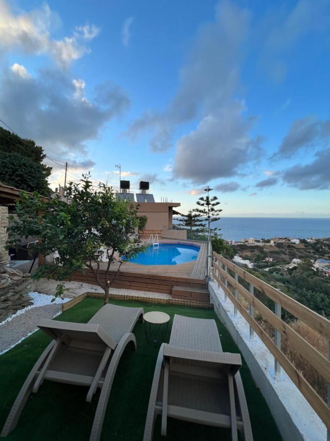 Agia Pelagia Golden View 아파트 외부 사진