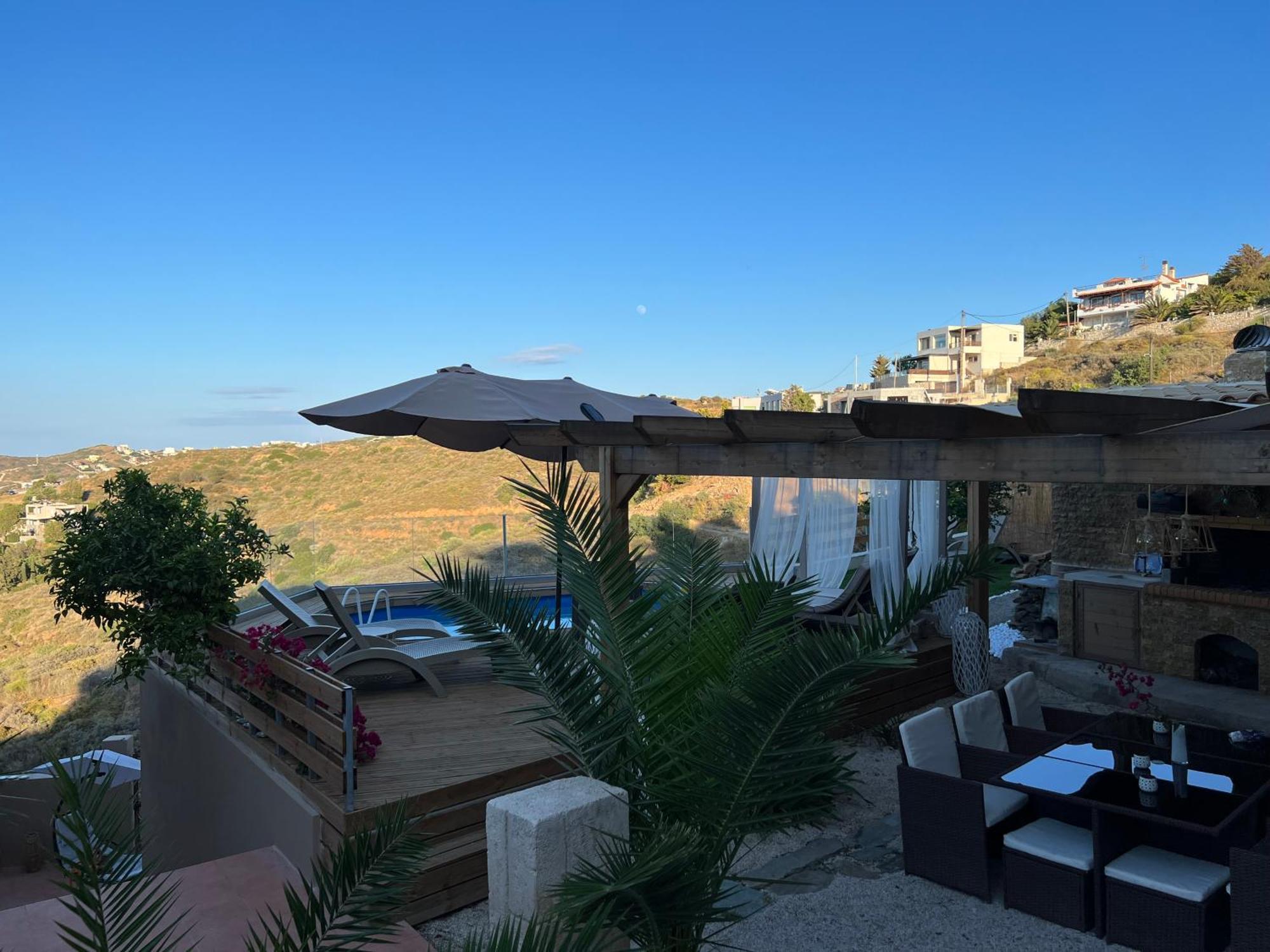 Agia Pelagia Golden View 아파트 외부 사진